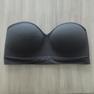 Seamless Push Up Bandeau Bra